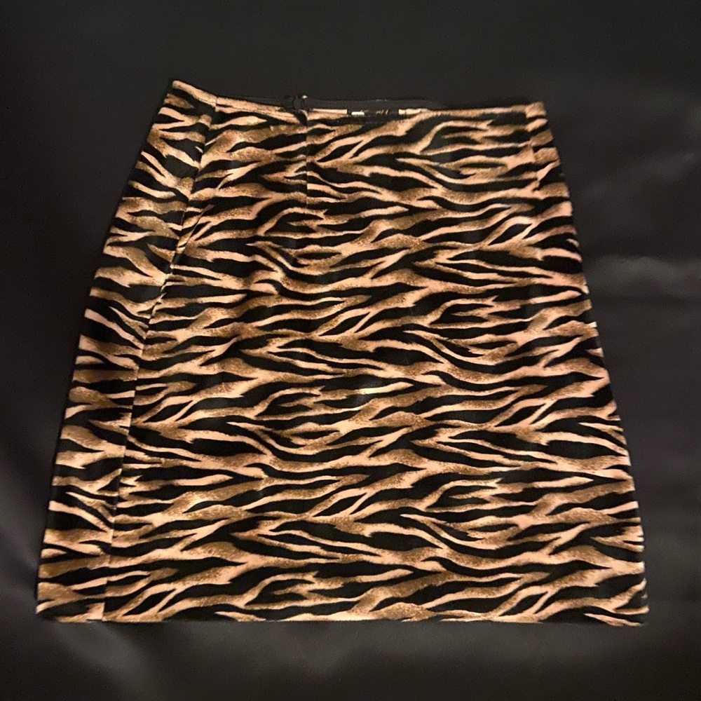 Fuzzy Anima print skirt